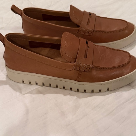 Vionic Tan Leather Loafers - Picture 3 of 3